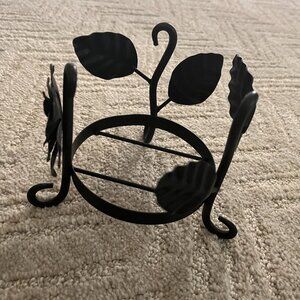 Yankee Candle iron holder (flower and leaves)